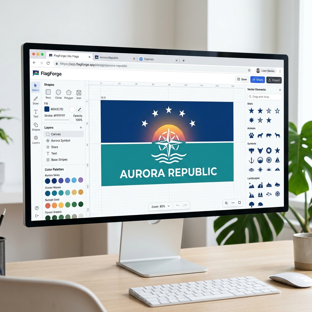 Custom Flag Design Maker: Create Your Flag Online Free