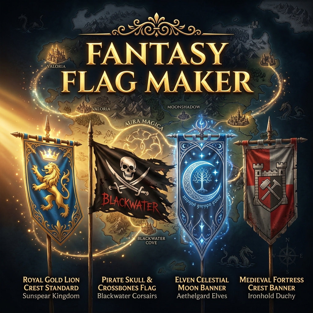 Fantasy Flag Maker: How to Design Worldbuilding Flags
